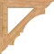 Ekena Millwork Balboa Traditional Smooth Bracket, Western Red Cedar, 5 1/2"W x 40"D x 40"H BKT06X40X40BOA01SWR - alternate 3